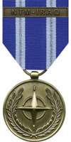 Non-Article 5 NATO Medal  for the NATO Training Implementation Mission and the NATO Training Mission in Iraq - NTM-IRAQ